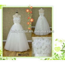 2013 the most popular tulle wedding dresses/gown floor lenght